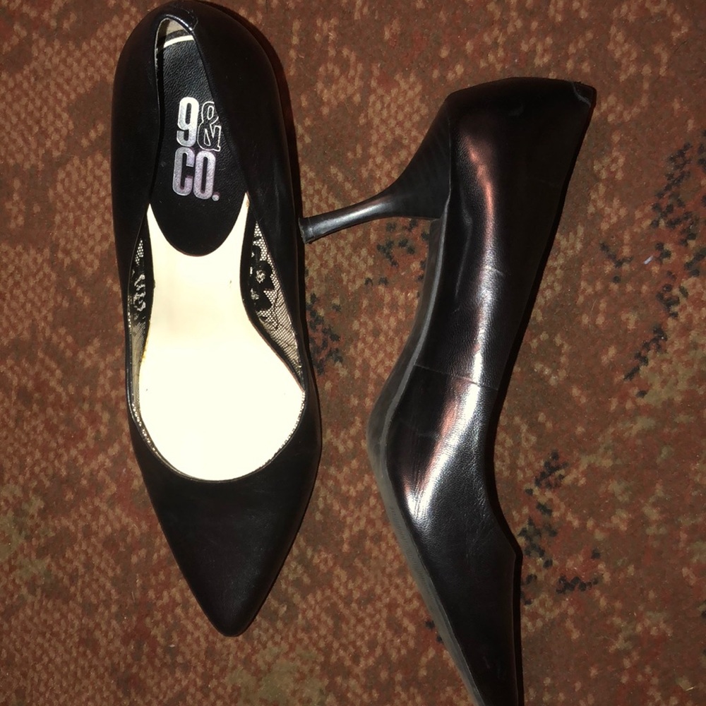 Black 9&Co. Heels